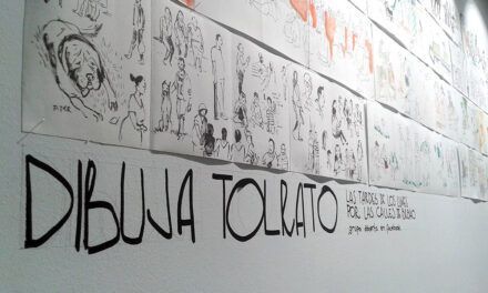 Exposición dibujatolrato en Sarean