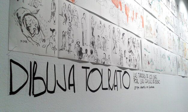 Exposición dibujatolrato en Sarean