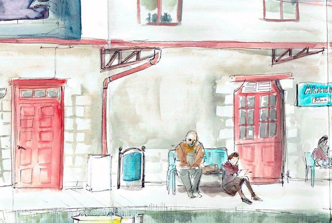 dibujatolrato Estación Atxuri