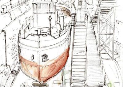 dibujatolrato Museo marítimo