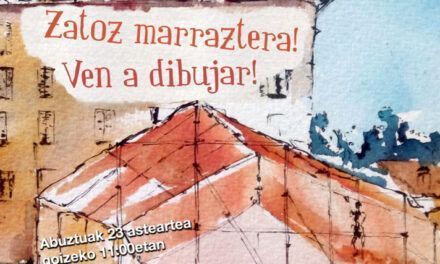 Bases para la participación en el evento dibujatolrato sinparar Aste Nagusia