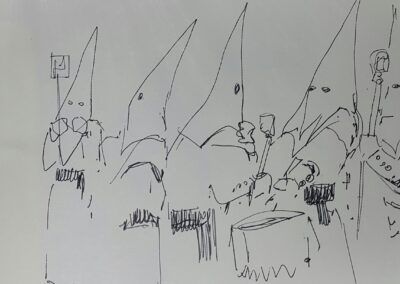 DIBUJATOLRATO PROCESIÓN NAZARENOS