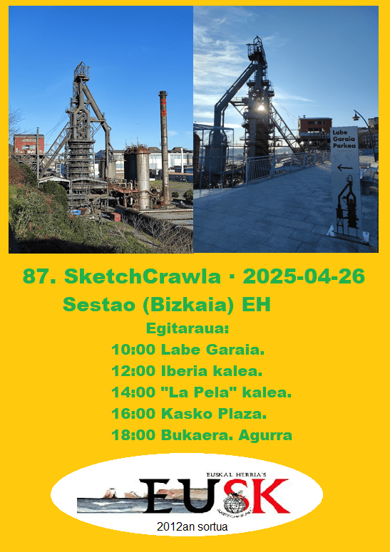 Sketchcrawl en Sestao